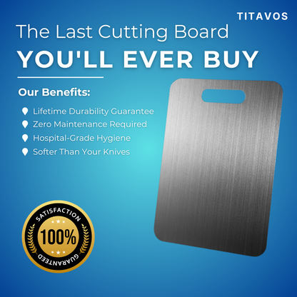 Titavos™ Titanium Cutting Board