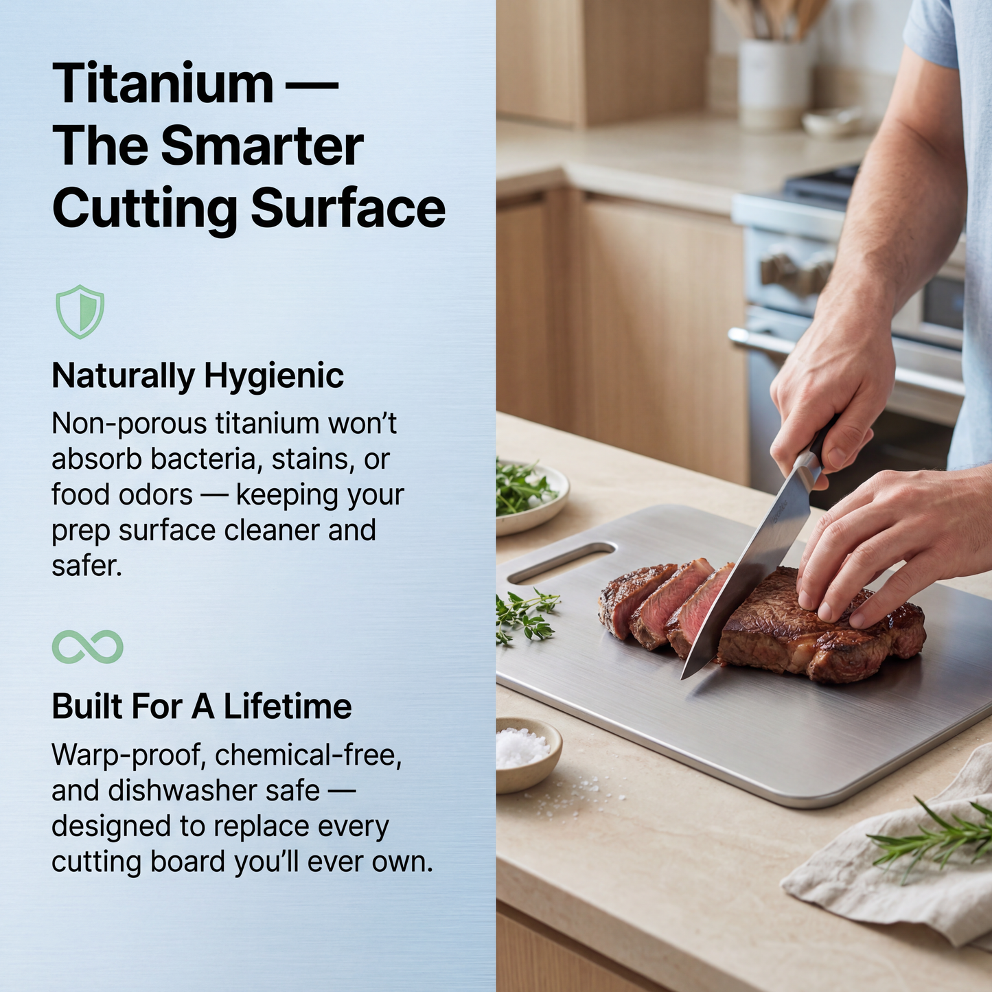 Titanium Cutting Board