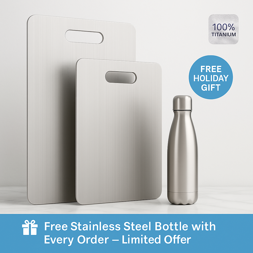 Titavos™ Titanium Cutting Board