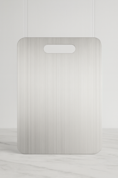 Titavos™ Surgical-Grade Titanium Cutting Board – Pure Precision, Built for Life