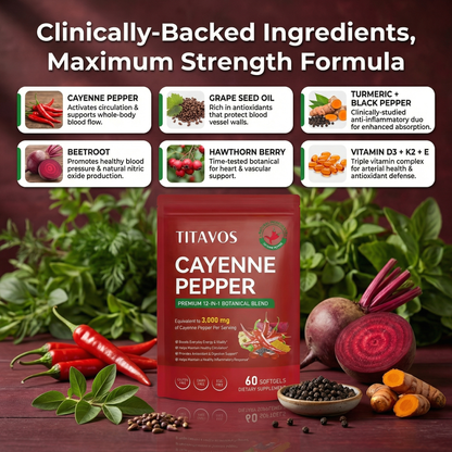 Cayenne Pepper Softgels