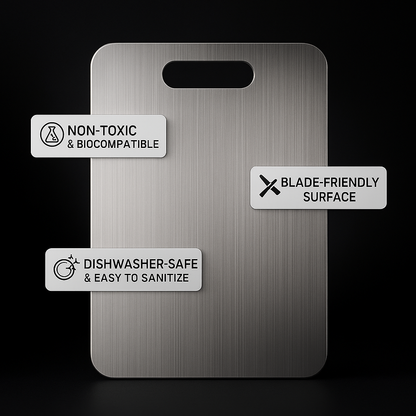 Titavos™ Titanium Cutting Board