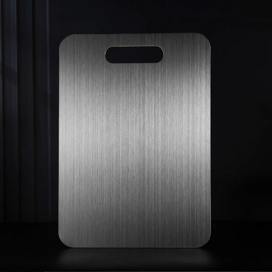 Titavos™ Surgical-Grade Titanium Cutting Board – Pure Precision, Built for Life